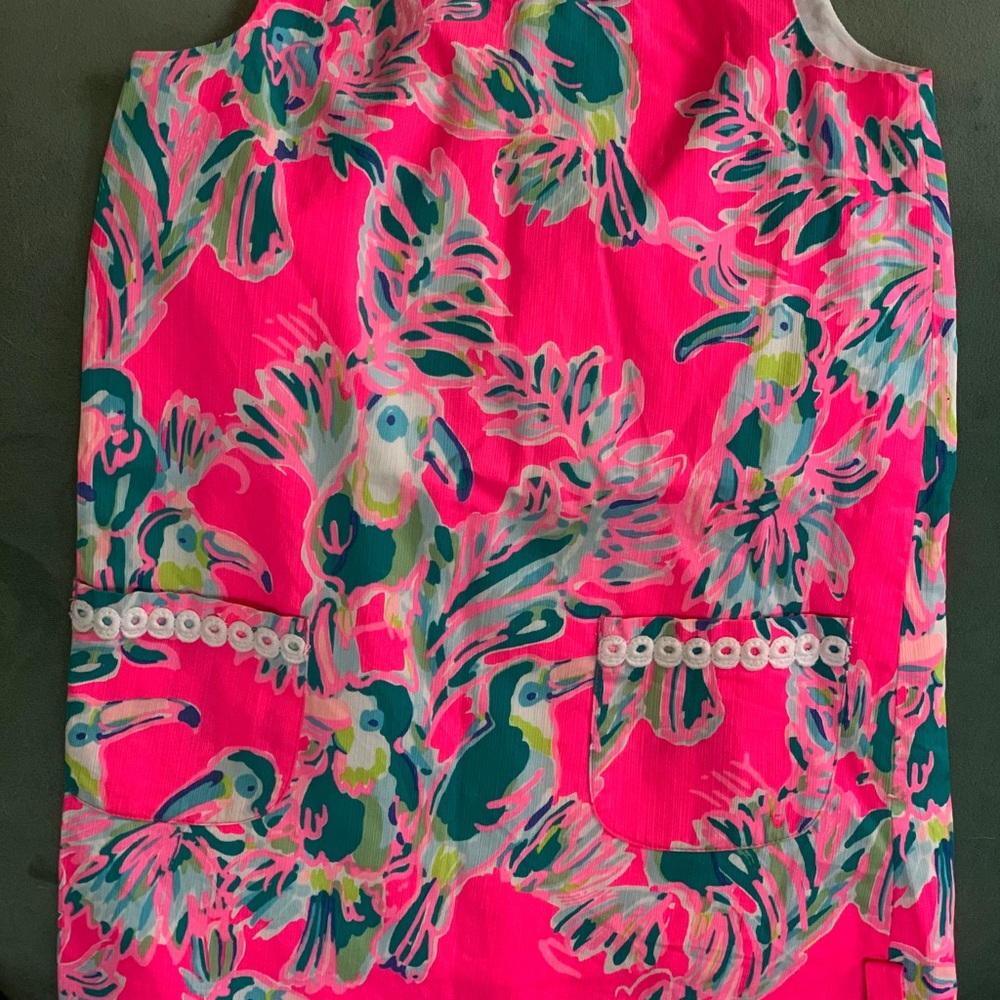 NWOT girls size 10 dress in” toucan can” rare💎